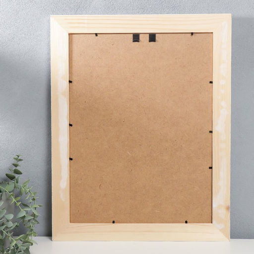 Фоторамка для фото 30×40 см Liza, дерево, белая, (пластиковый экран)