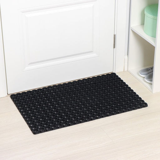 Коврик ячеистый грязесборный, 50×80×1,6 см, чёрный