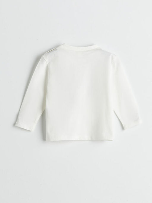 Kap??onlu Mickey Mouse Bask?l? Erkek Bebek 3l? Tak?m