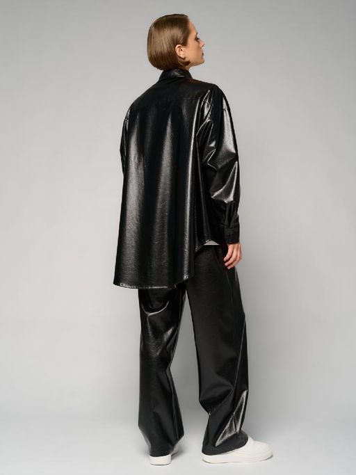 Рубашка женская 12411-33047 black - Eleganzza фото 5