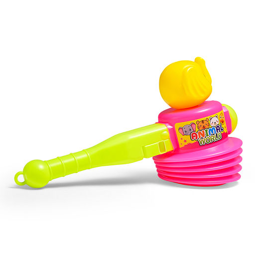 Молоток - стучалка "Слоник" 25 см., в сетке