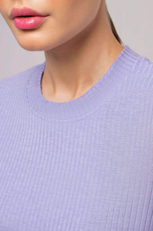 Арт. 10401/5 Пижама с брюками 44-52 (5 шт) Цвет:верх-сиреневый,низ-сиреневый