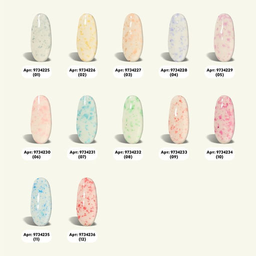Гель лак для ногтей, MILK POTAL, 3-х фазный, 8мл, LED/UV, цвет белый/шампань (03) - Queen fair фото 5