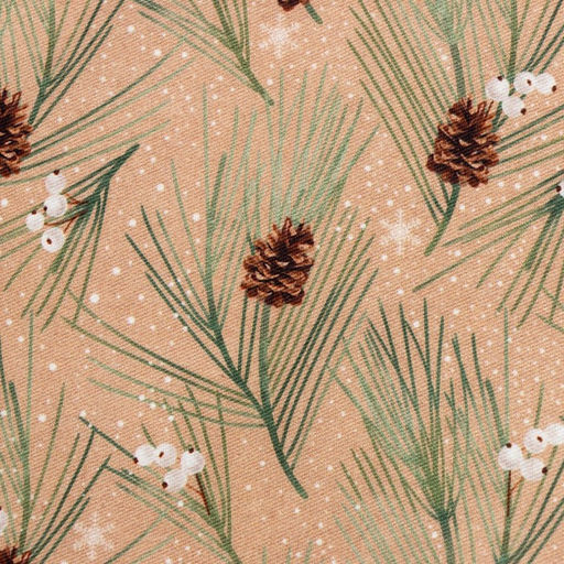 Фартук Этель Spruce branches 60х70см, 100% хлопок, саржа 190 г/м2  фото 3