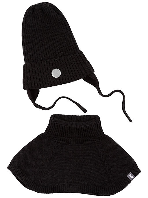 Комплект (шапка и манишка) 12з16024 цикламен - Nikastyle фото 22