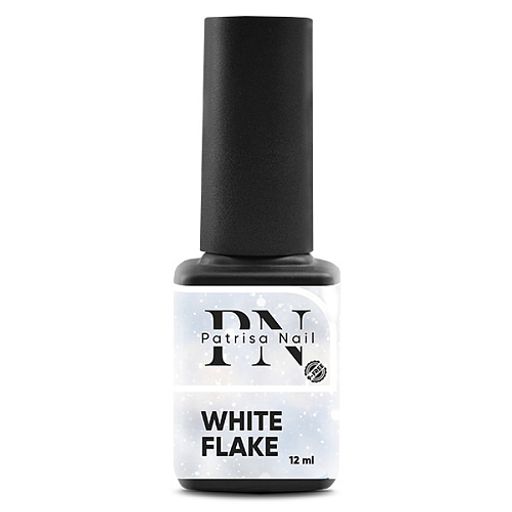 White Flake Топ прозрачный с белыми хлопьями без л/с.