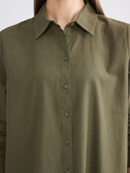 Regular Fit Kad?n G?mlek Tunik