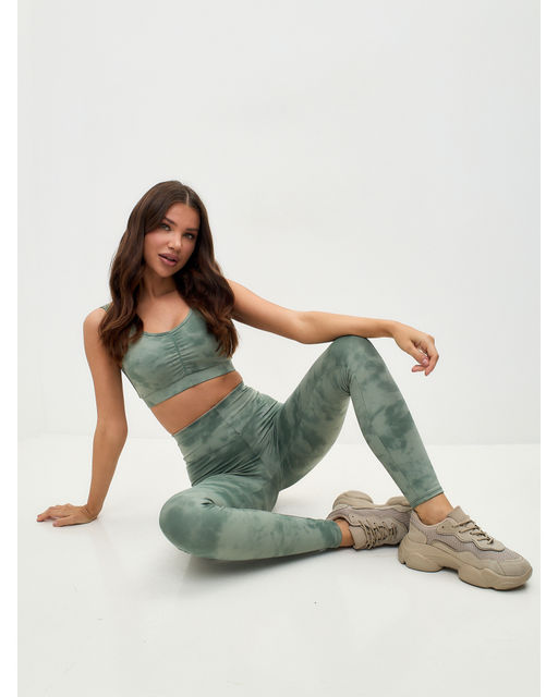 Легинсы Basis ONYX хаки - Rowan фото 8