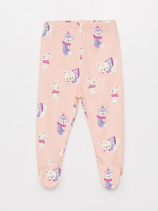 Beli Lastikli K?z Bebek Pijama Alt 2li - Waikiki фото 2