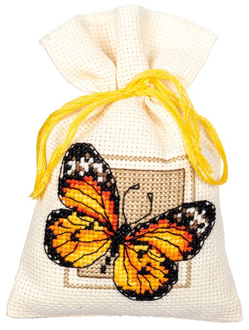 Набор для вышивания VERVACO PN-0147918 Бабочки 12 х 8 см