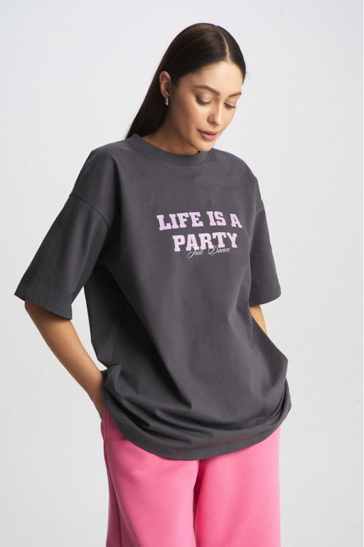 Футболка LIFE IS A PARTY - Erist store фото 3