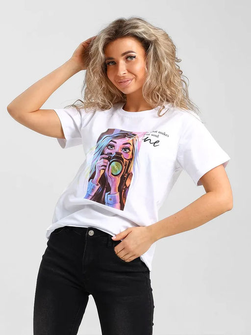 Футболка женская 009 - Вега фото 4