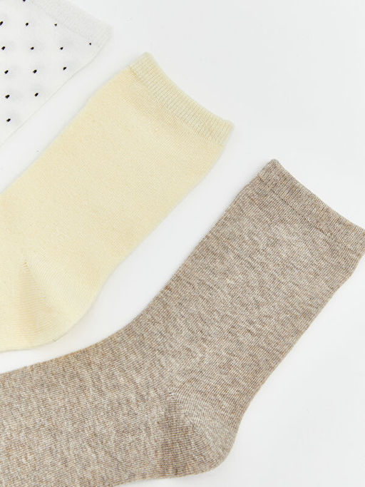 Desenli Kad?n Soket ?orap 5li