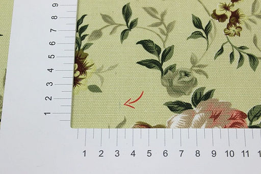 Ткань интерьерная Рауза цв.бл.оливково-бежевый, ш.1.48м, хл-80%, п/э-20%, 265гр/м.кв - Купава фото 4