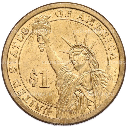 Монета 1 доллар 2007 года (P) США 4-й президент США Джеймс Мэдисон