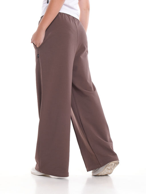 Брюки для девочки со строчкой 22-1565 шоколад - Mini maxi фото 3