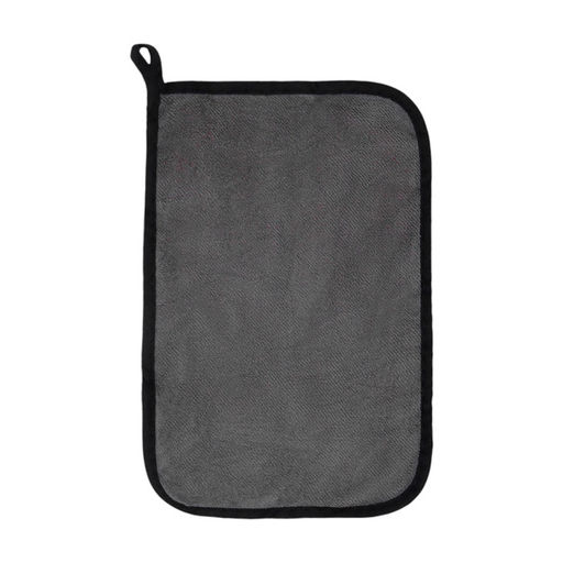 Цена за 2 шт. Тряпка для мытья автомобиля, CARTAGE, микрофибра, 400 г/м², 20×30 cм, розово-серая