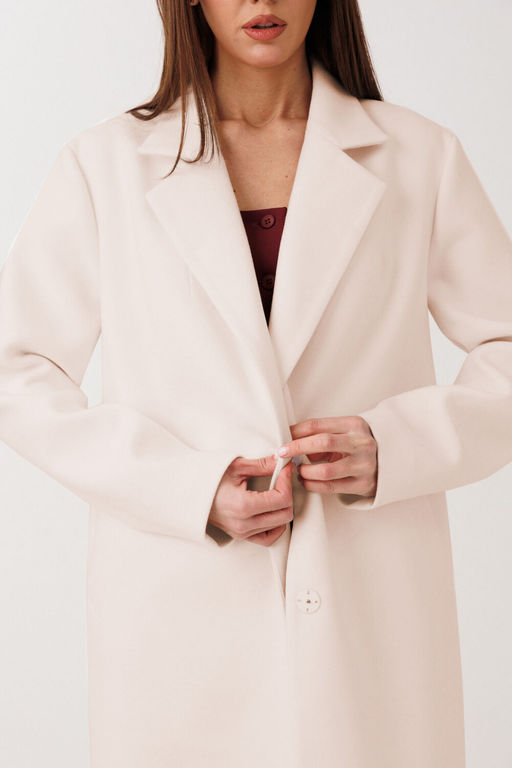 Пальто VN fashion 1122 бежевый