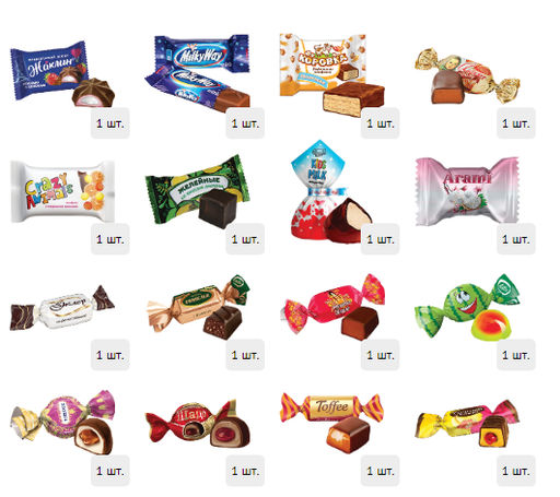 Туба Куклы 500 г. туба картон - Сладкий мир фото 4