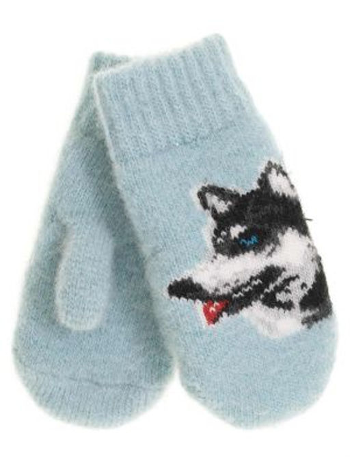 Варежки детские круговые Собака 0505-4 - Рассказовские варежки фото 3