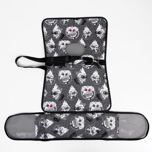 Сумка-переноска каркасная Зимние коты, размер M, 40 х 21 х 27 см - Пижон фото 7