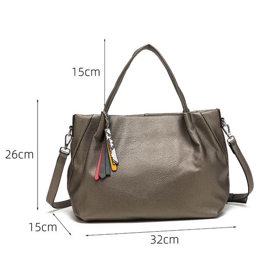 Сумка женская 21043 Темное серебро - Saint miranda фото 2