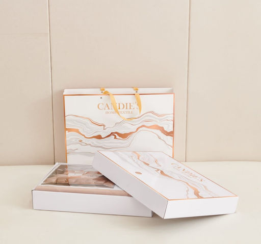 КПБ Candies Бархатный сатин однотонный в коробке CANBSOB006 Евро