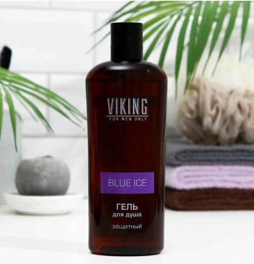 ВИКИНГ гель д/душа 300мл Защитный Блю Айс