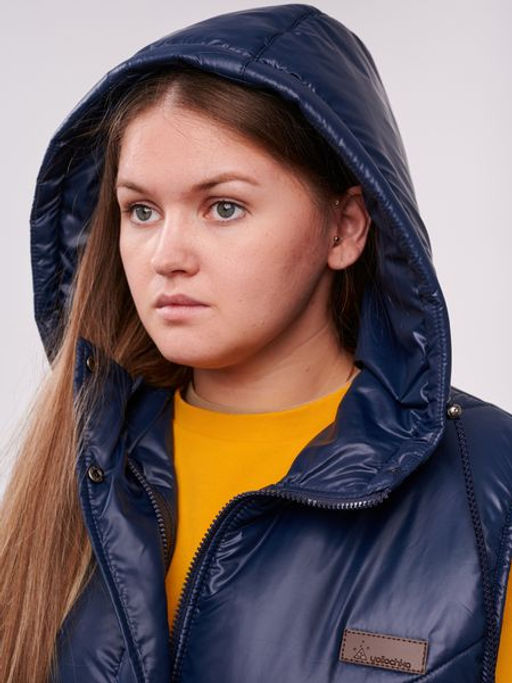 Жилет демисезонный Хлоя бордо - Yollochka фото 28