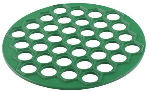 Пельменница 37 ячеек. Диаметр 25,5 см. (пластм.) ассорти 76.56 /МультиДом/  фото 5