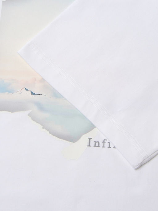 Футболка мужская MINAKU: Infinity, белая, р-р 46-48