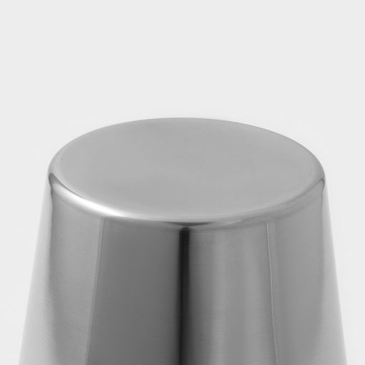 Ведро для льда Доляна, 4.5 л, 20.5×20.5 см, нержавеющая сталь, хромированное