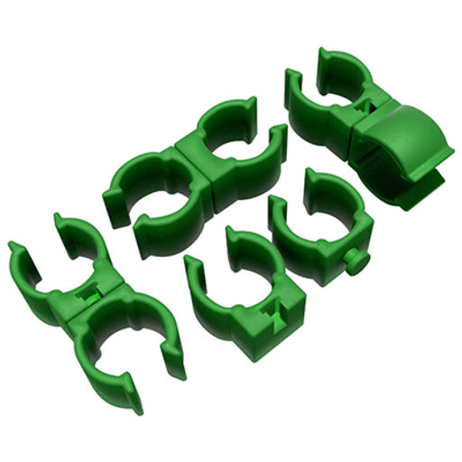 Соединитель поворотный для сборки констукций из трубок д10-12мм пластмассовый, набор 10шт (Россия) - Домашняя Мода фото 2