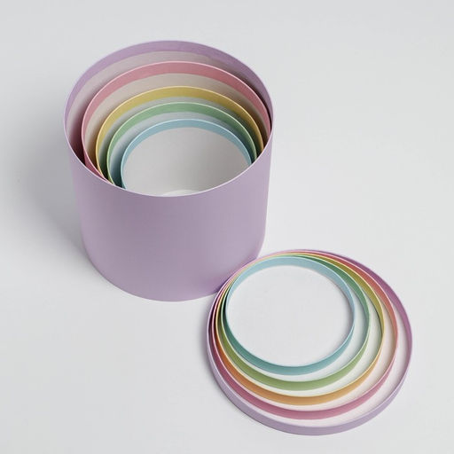 Набор коробок 5 в 1 Пастельный, 13 13,519.5 23 см - Дарите счастье фото 10