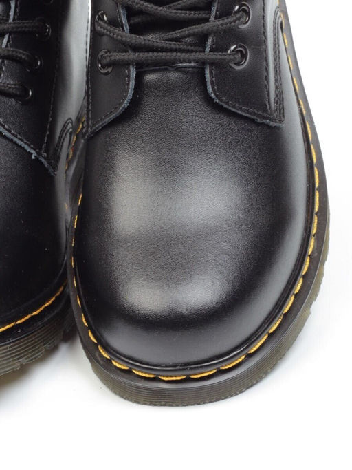 01-B6019-1 BLACK Ботинки демисезонные женские (натуральная кожа)