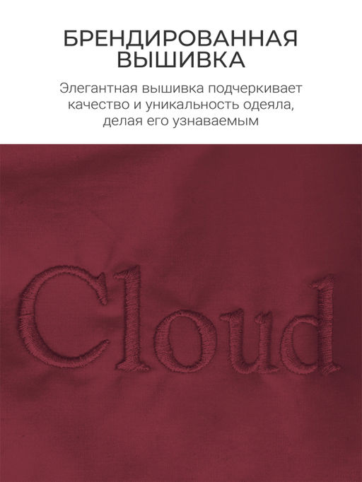 Одеяло Cloud Wine 175х200 теплое 300г/м2 ЕС-5827 - Espera фото 9