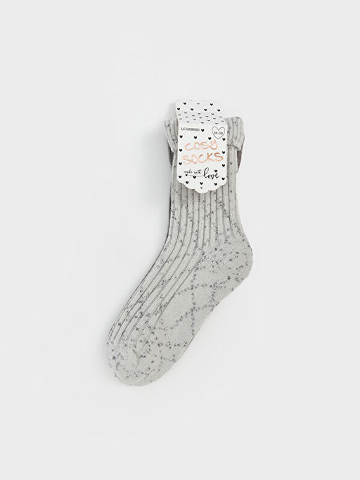 Desenli Kad?n Soket ?orap 2li