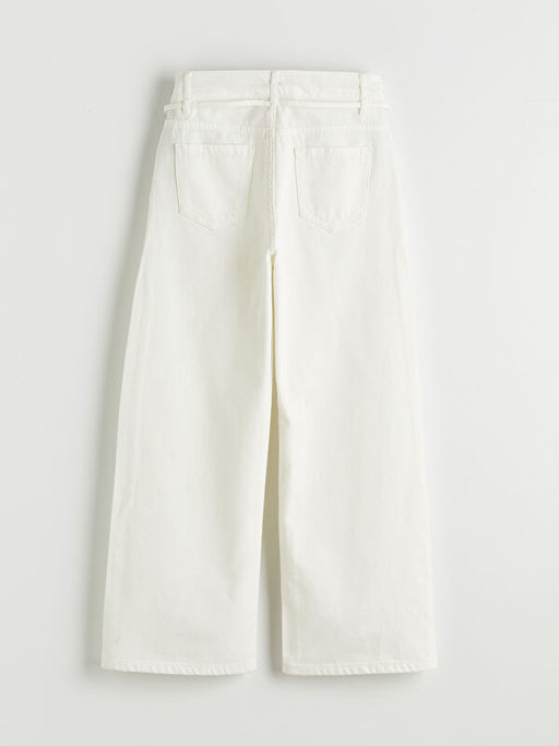 Wideleg K?z ?ocuk Gabardin Pantolon