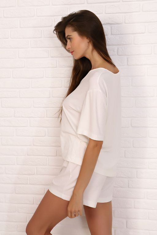 Футболка 096105 рубчик - Мишель фото 14