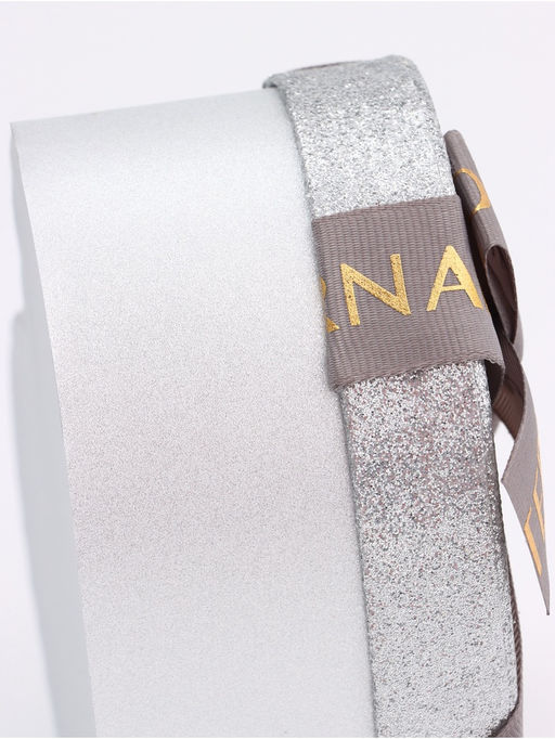 Набор подарочных коробок сердце 3 в 1, серебро с бантом Любовь вечна, 22?20?9; 18.5?17?7.5; 16?14?6 см