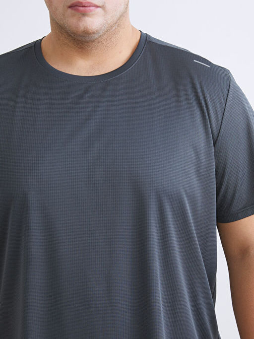 Bisiklet Yaka Erkek Spor Ti??rt