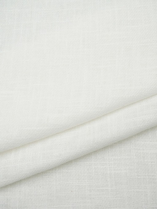 Крапива Рами (Ramie)-диагональ, цв.Белый, ш.1.4м, крапива-100%, 230гр/м.кв - Купава фото 5