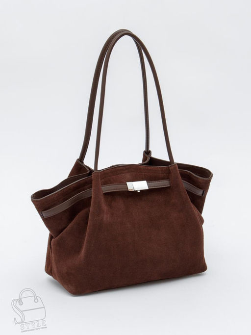 Сумка женская кожаная 990181NN coffee Natale Navetta