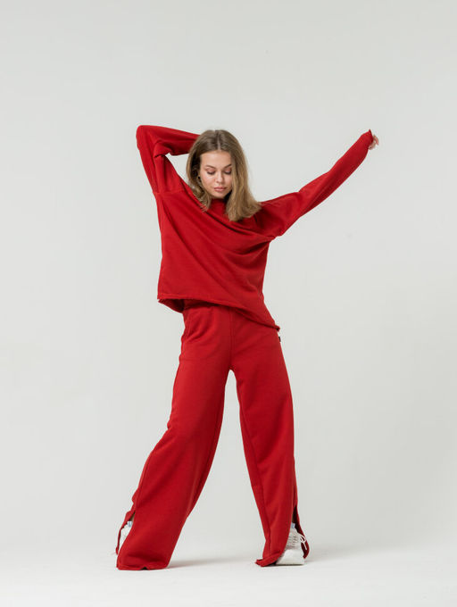 Футер 3х нитка ПЕТЛЯ Костюм женский - Knitka wear фото 9