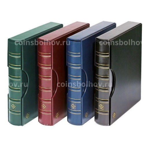 Альбом для монет VARIO Ringbinder CL-Set без листов с защитным шубером Черный LEUCHTTURM 360983