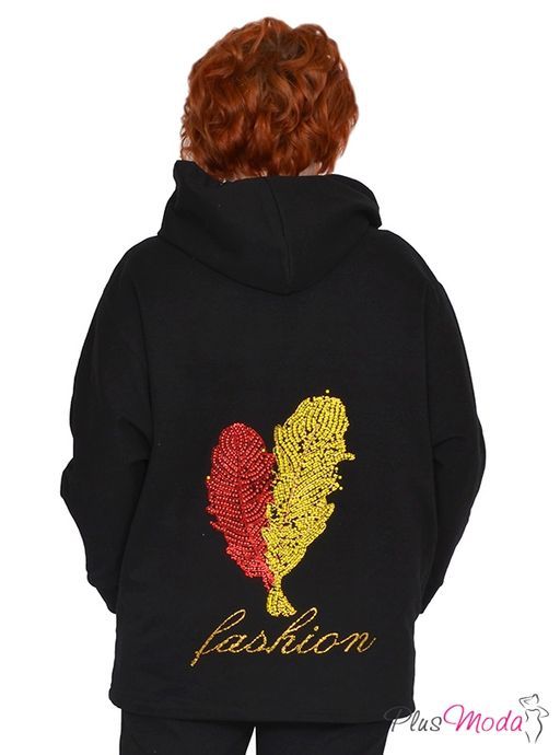 Толстовка Модель №1174 размеры 44-84 - Plusmoda фото 12