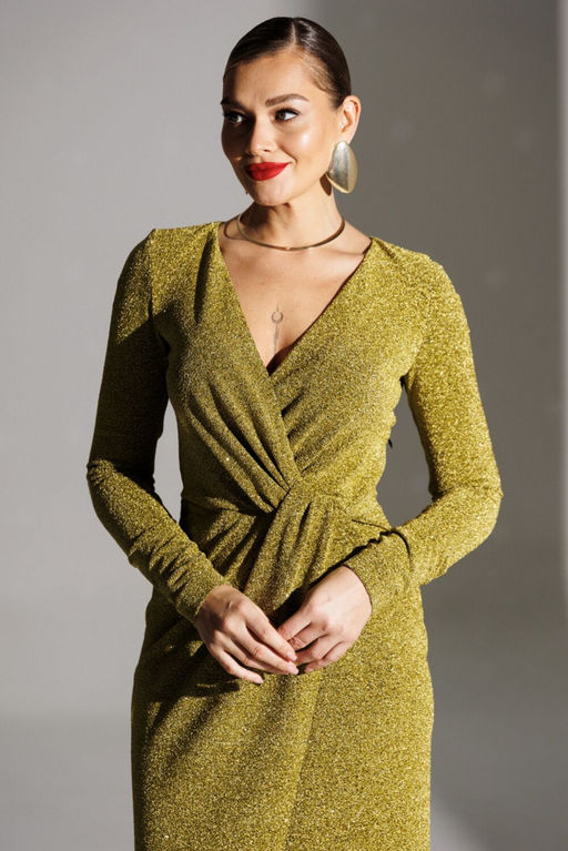 Платье Мода Юрс 25-2879 золото