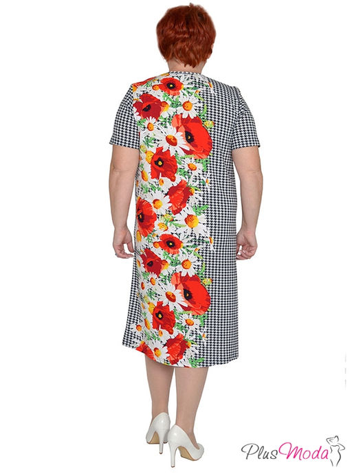 Платье Модель №1450 размеры 44-84 - Plusmoda фото 5