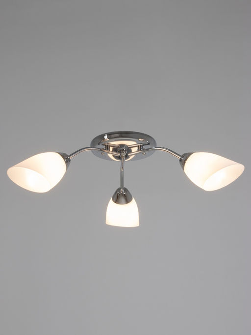 Люстра 50788/3, 3×60 Вт, E27, 60×60×17 см, белый