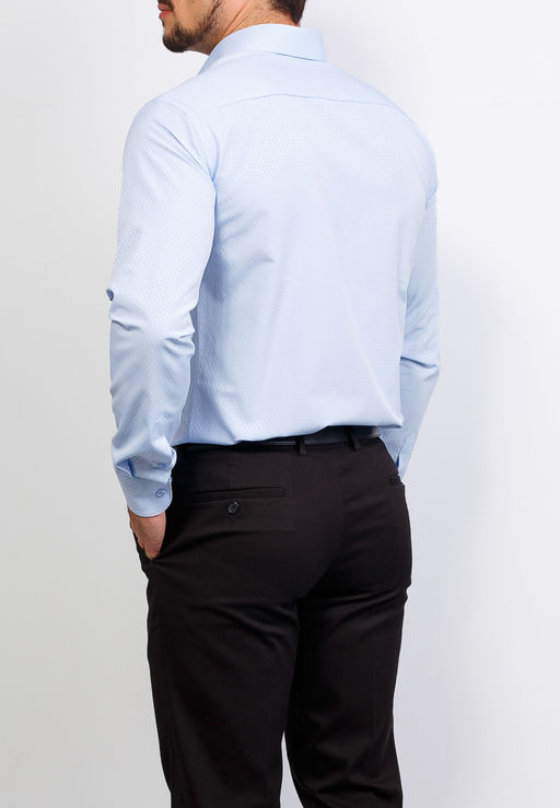 Сорочка мужская длинный рукав GREG 203/199/046/Z  фото 2